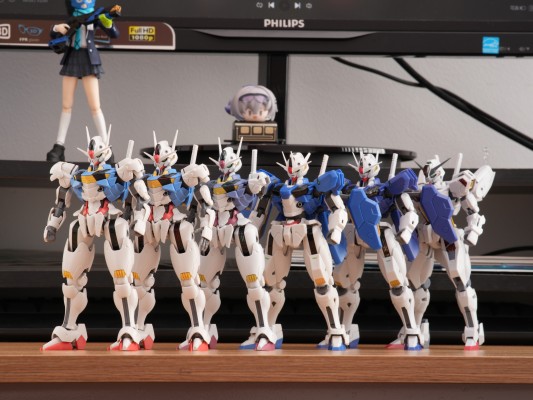 ROBOT魂＜机动战士系列＞    XVX-016RN  风灵高达（改修型） 剧中版~寂静零号~