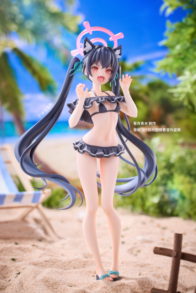 蔚蓝档案  黑见芹香 水着ver.