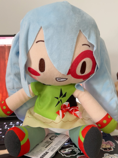 初音未来 歌姬计划X Fuwa Petit 可爱软绵绵玩偶 L尺寸 DE:MONSTAR