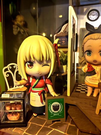 粘土人#2336 莉可丽丝 井上泷奈 莉可莉可咖啡店工服