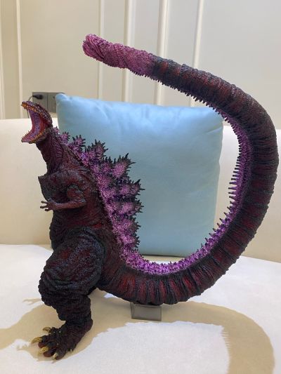 东宝30厘米系列 酒井裕司造型杰作 新·哥斯拉 哥斯拉 第四形态 觉醒款 哥斯拉商城限定版