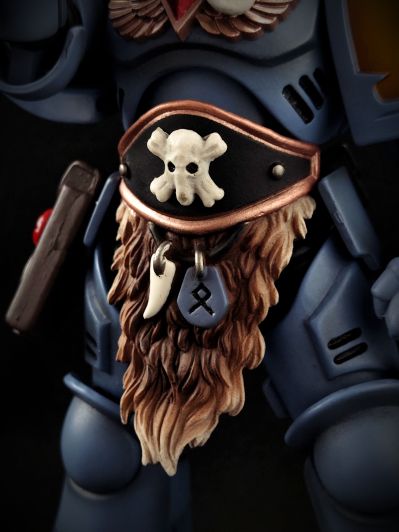 战锤40000 太空野狼 利爪小队 西格瑞石盾