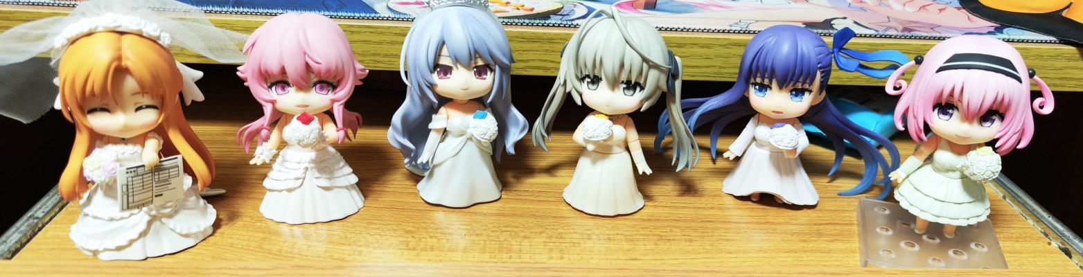 粘土人#2405 五等分的新娘∽ 中野四叶 婚纱