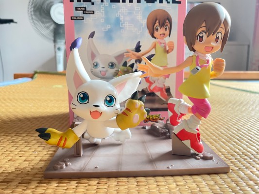 DXF～冒险档案～ 数码宝贝 八神嘉儿与迪路兽