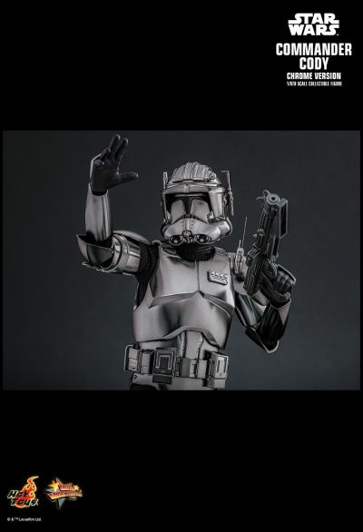 《星球大战前传3：西斯的复仇》克隆人指挥官科迪（电镀色版）1:6比例珍藏人偶