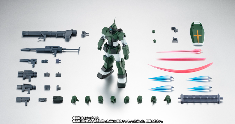 ROBOT魂＜机动战士系列＞ RGM-79SC  吉姆狙击特装型（查布罗防卫队样式）剧中版