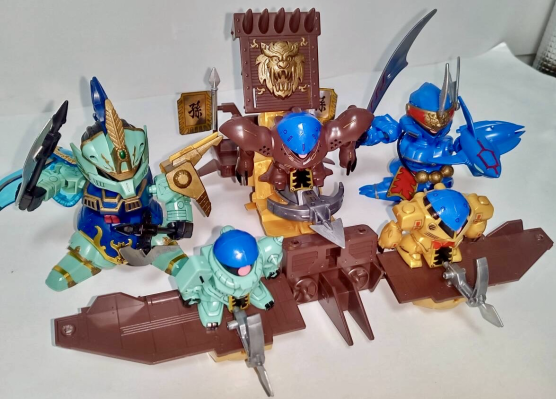 BB戦士 三国伝 动画版 035 真 呂蒙(りょもう)迪杰・甘寧(かんねい)ケンプファー 強襲水軍SET