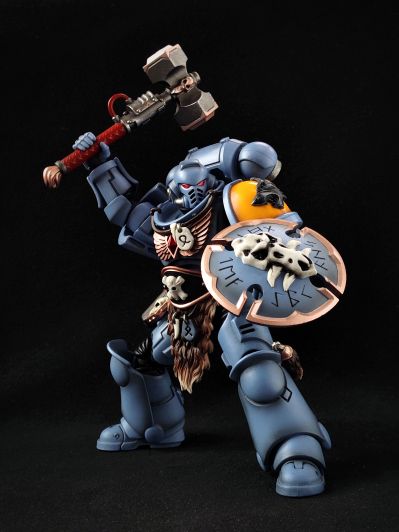 战锤40000 太空野狼 利爪小队 西格瑞石盾