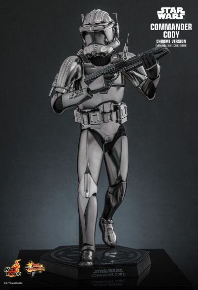 《星球大战前传3：西斯的复仇》克隆人指挥官科迪（电镀色版）1:6比例珍藏人偶