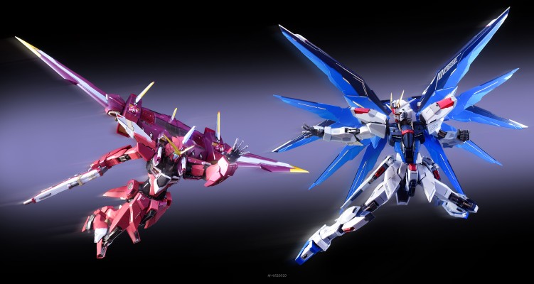 METAL BUILD   自由高达 概念2 雪耀配色版