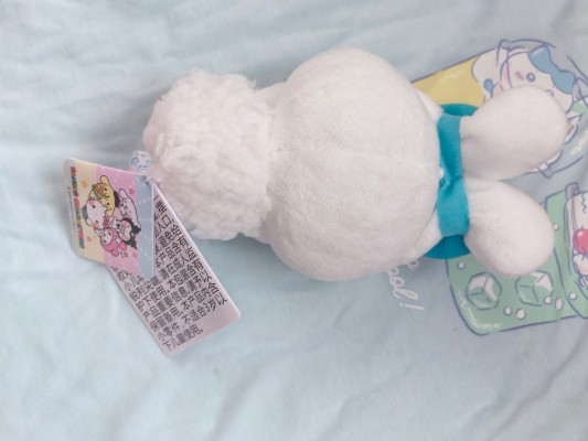 简单可爱 三丽鸥家族 挂件布偶 毛茸茸的洗浴时间