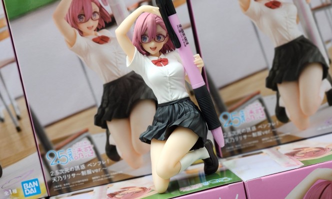 2.5次元的诱惑 握笔之友！ 天乃理理沙~校服造型~