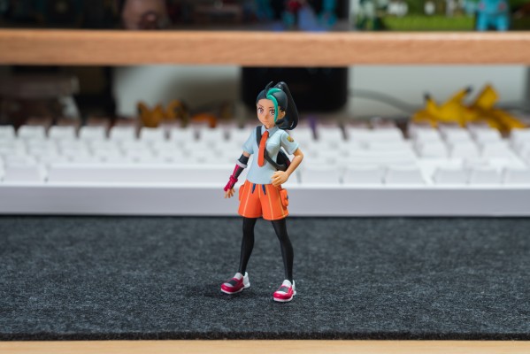 宝可梦比例世界 帕底亚地区 妮莫+骨纹巨声鳄+巴布土拨