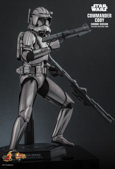 《星球大战前传3：西斯的复仇》克隆人指挥官科迪（电镀色版）1:6比例珍藏人偶