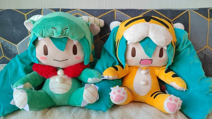 初音未来 龙年2024 Fuwa Petit可爱软绵绵玩偶 LL尺寸