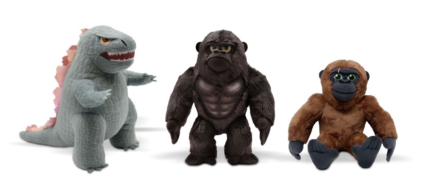 哥斯拉大战金刚2：帝国崛起 毛绒玩偶