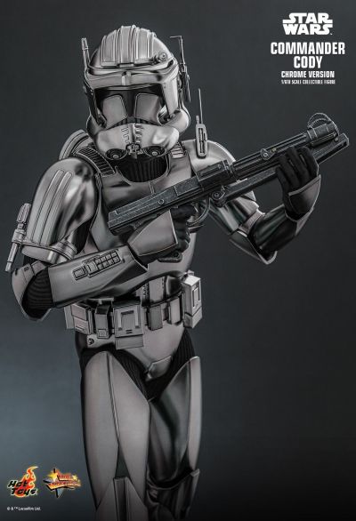 《星球大战前传3：西斯的复仇》克隆人指挥官科迪（电镀色版）1:6比例珍藏人偶