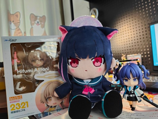 蔚蓝档案 毛绒玩偶 和纱