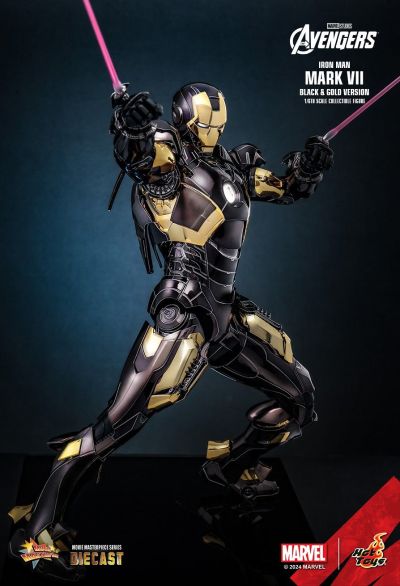 MMS741D61 复仇者联盟 钢铁侠 7号装甲 黑金电镀色版