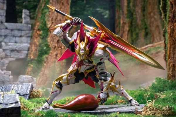 转轮科技系列 惊奇山口 怪物猎人崛起：曙光 男剑士猎人 爵银龙套装