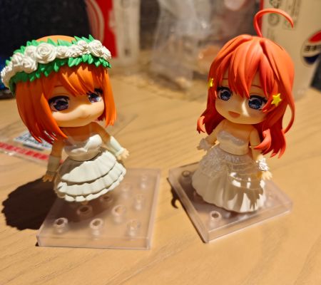 粘土人#2405 五等分的新娘∽ 中野四叶 婚纱