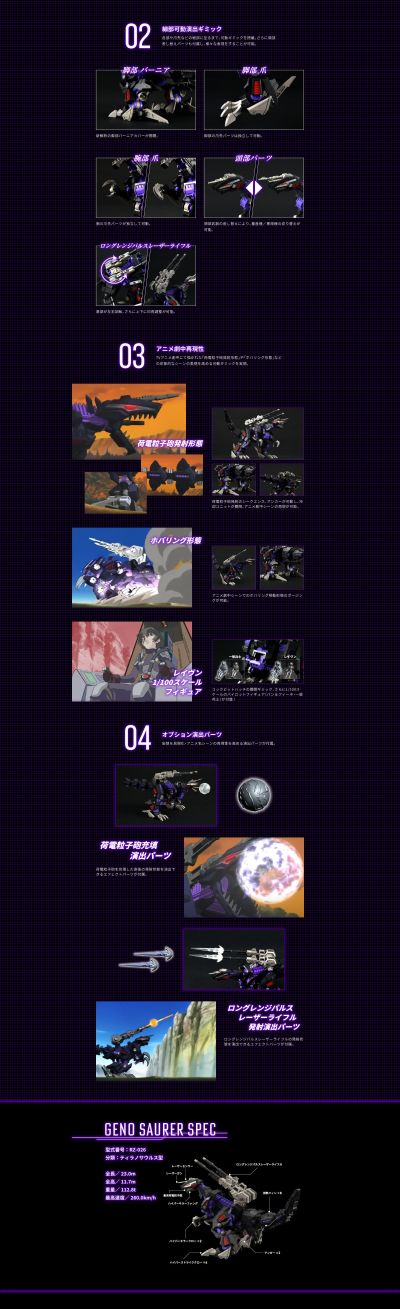 REALIZE MODEL 索斯机兽  RMZ-02 咆哮虐杀龙