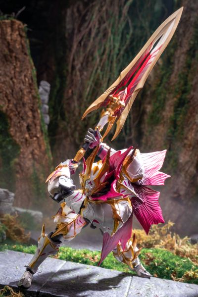 转轮科技系列 惊奇山口 怪物猎人崛起：曙光 男剑士猎人 爵银龙套装