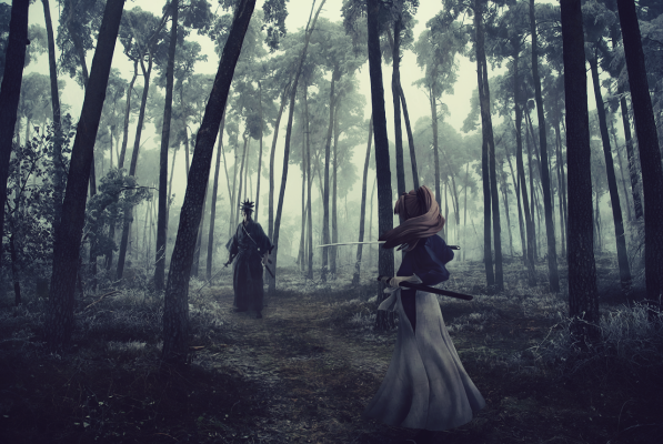 M. I. C手办系列 普通版 浪客行 宫本武藏 浪人剑客