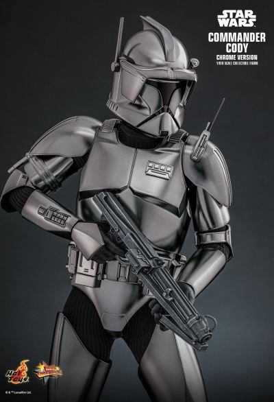 《星球大战前传3：西斯的复仇》克隆人指挥官科迪（电镀色版）1:6比例珍藏人偶