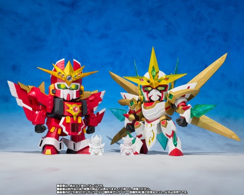 元祖SD高达世界 机甲神艾尔提亚 超机甲神 真觉醒套装