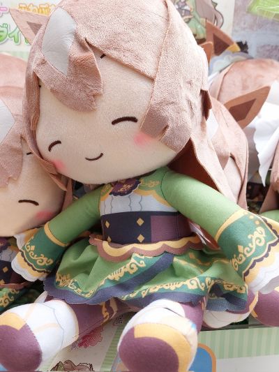 赛马娘 闪耀！优俊少女  Fuwa Petit 可爱软绵绵玩偶 里见光钻 L尺寸