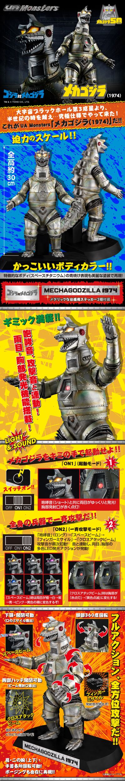 UA Monsters  机械哥斯拉（1974）