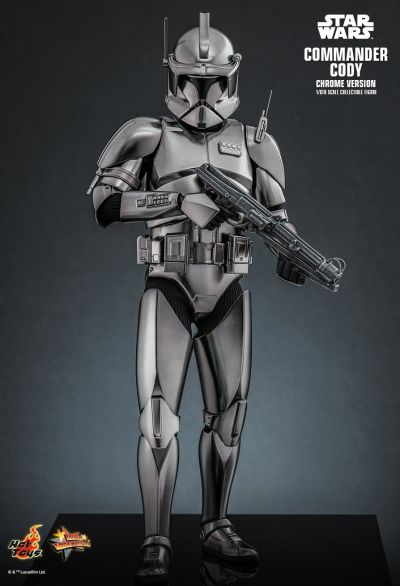 《星球大战前传3：西斯的复仇》克隆人指挥官科迪（电镀色版）1:6比例珍藏人偶