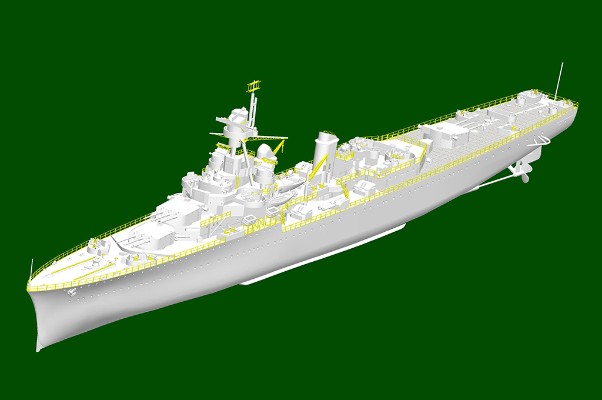 编号：05375 1/350 世界战舰系列 法国乔治·莱格号轻巡洋舰