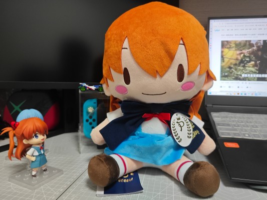 新世纪福音战士 FuwaPetit Preciality 可爱软绵绵玩偶 明日香 L尺寸（名称待核实）