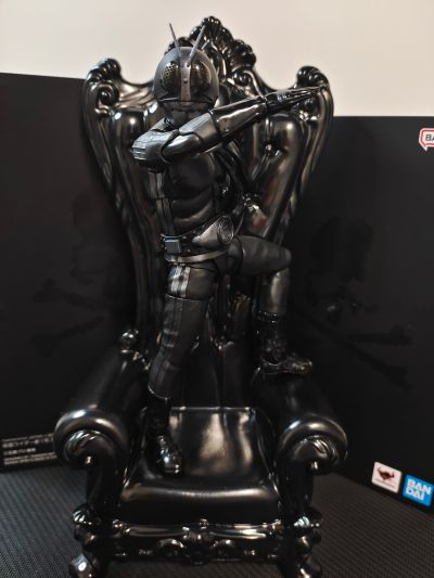 mastermind JAPAN x 假面骑士50周年纪念合作 S.H.Figuarts(真骨雕制法) 假面骑士新1号 黑色