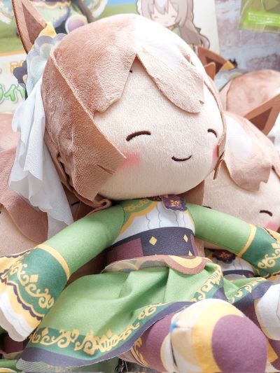 赛马娘 闪耀！优俊少女  Fuwa Petit 可爱软绵绵玩偶 里见光钻 L尺寸