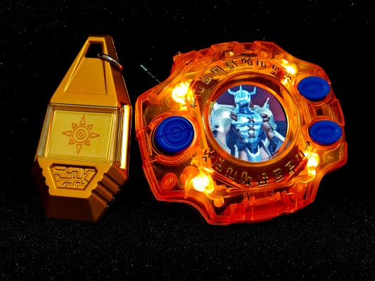 数码宝贝 神圣计划/数码宝贝机25周年纪念彩屏版 豪华套装 八神太一配色