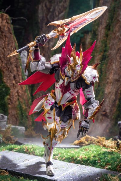 转轮科技系列 惊奇山口 怪物猎人崛起：曙光 男剑士猎人 爵银龙套装