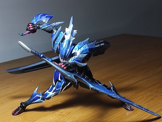 转轮科技 惊奇山口式 怪物猎人崛起：曙光 男剑士猎人 冰狼龙套装