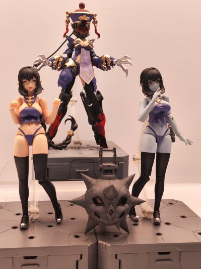 梅德塔残响 玖莲 1/12拼装可动机娘