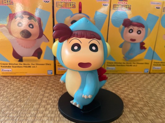 电影 蜡笔小新：我们的恐龙日记 春日部防卫队玩具人偶1 A款：翼龙小新