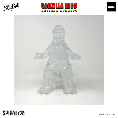 工匠王朝系列 哥斯拉 1965（OM）透明白模（未组装）