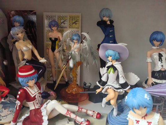 EVA 绫波丽 Race Queen 1/8 SDCC special 