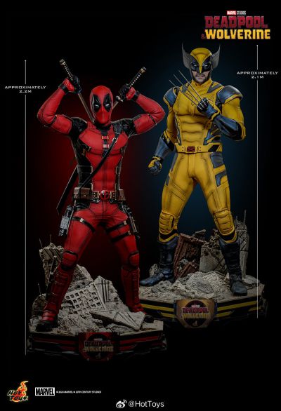 死侍与金刚狼 金刚狼 1:1原大雕像