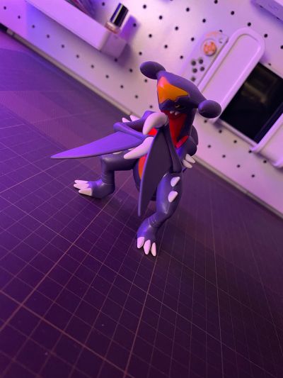 宝可梦拼装模型收藏 48 特选系列 烈咬陆鲨 ​​​​