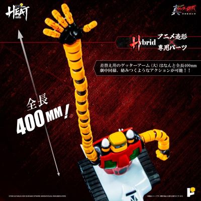 METAL HEAT系列 真盖塔机器人 世界最后之日 三一万能侠 盖塔3号