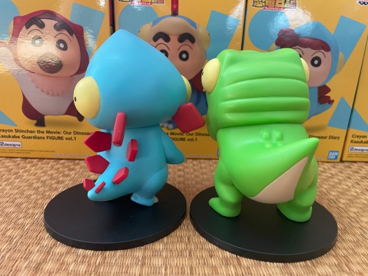 电影 蜡笔小新：我们的恐龙日记 春日部防卫队玩具人偶1 A款：翼龙小新