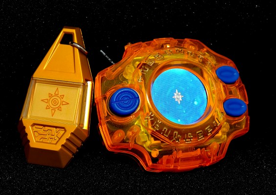 数码宝贝 神圣计划/数码宝贝机25周年纪念彩屏版 豪华套装 八神太一配色