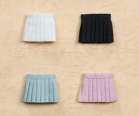 粘土娃 服装 迷你裙（白色／黑色／蓝色／粉红色）